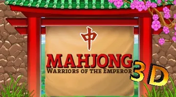 Mahjong 3D - Warriors of the Emperor(USA) screen shot title